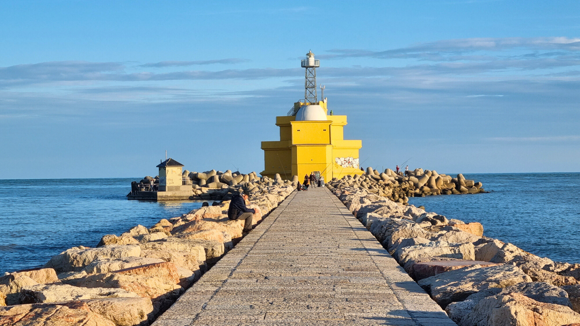 Faro Di Punta Sabbioni Tra Mare E Laguna